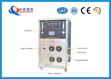 China Instrumentos movibles de la prueba de FRLS, equipo de prueba de la inflamabilidad de la integridad del cable proveedor