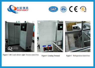 China Equipo de prueba de la torsión de la baja temperatura para la energía del ahorro del cable de la energía eólica proveedor