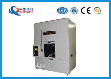 China ASTM probador horizontal y vertical de D5025 de la combustión/de la inflamabilidad para el alambre y el cable proveedor