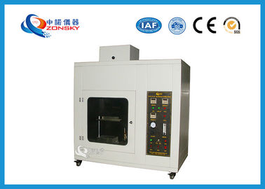 China Equipo de prueba de la inflamabilidad de la UL 94, aparato horizontal de la combustión de los plásticos de la espuma proveedor