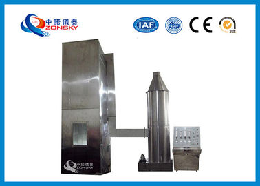 China Equipo de prueba de la inflamabilidad del IEC 60529, cámara vertical liada de la inflamabilidad de los cables proveedor