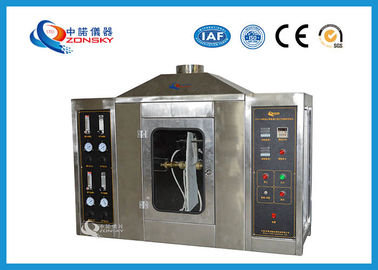 China Aparato de la prueba de la llama del SUS 304 para la combustión de papel de la estabilidad del fuego del cartón yeso proveedor