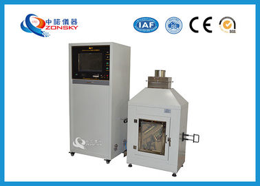 China Aparato vertical de la prueba de la inflamabilidad para la prueba de la propagación de llama de la radiación termal proveedor