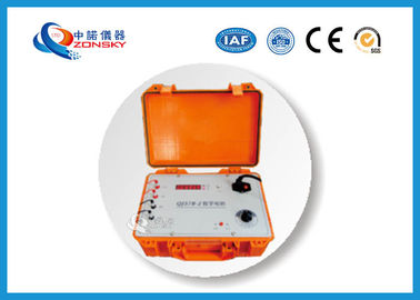 China Plástico compacto 30x250x160 milímetro del equipo de medida de la resistencia de Digitaces proveedor