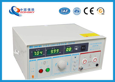 China El equipo de prueba estándar del IEC Hipot controla automáticamente para la prueba del voltaje que soporta proveedor
